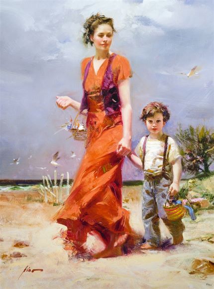 Maria, đèn trên đế