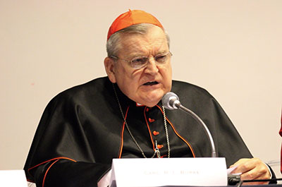 Tuyên bố của Đức Hồng Y Raymond Burke về nhận xét của Đức Thánh Cha Phanxicô liên quan đến các kết hiệp dân sự