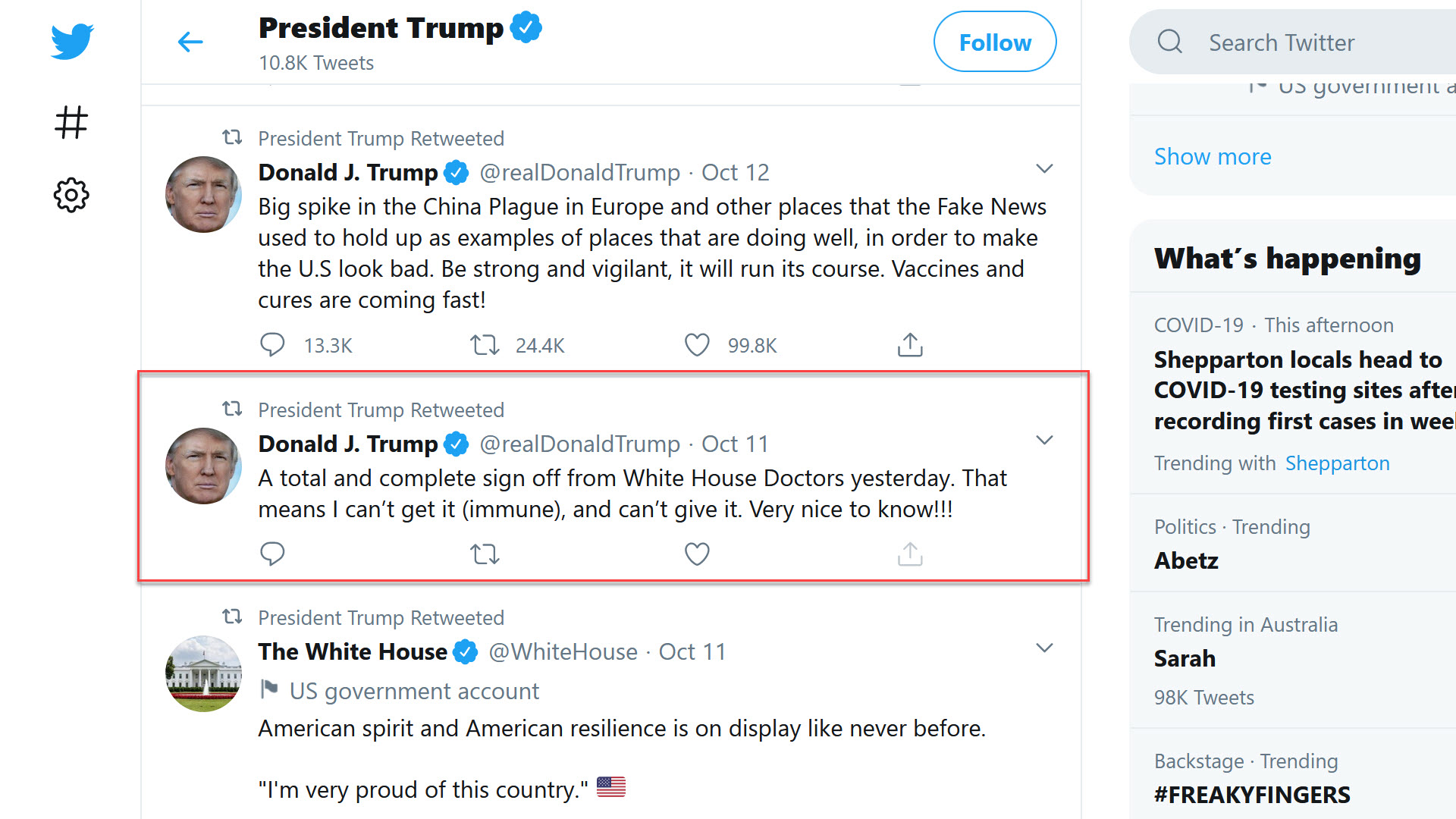 Twitter làm tất cả những gì có thể để khiến Tổng thống Trump thua trong cuộc bầu cử sắp tới