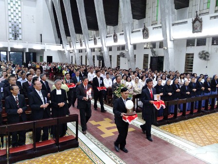 Ban Chung Sự Hiếu Đạo Giáo Xứ Chính Tòa Phủ Cam Mừng Bổn Mạng