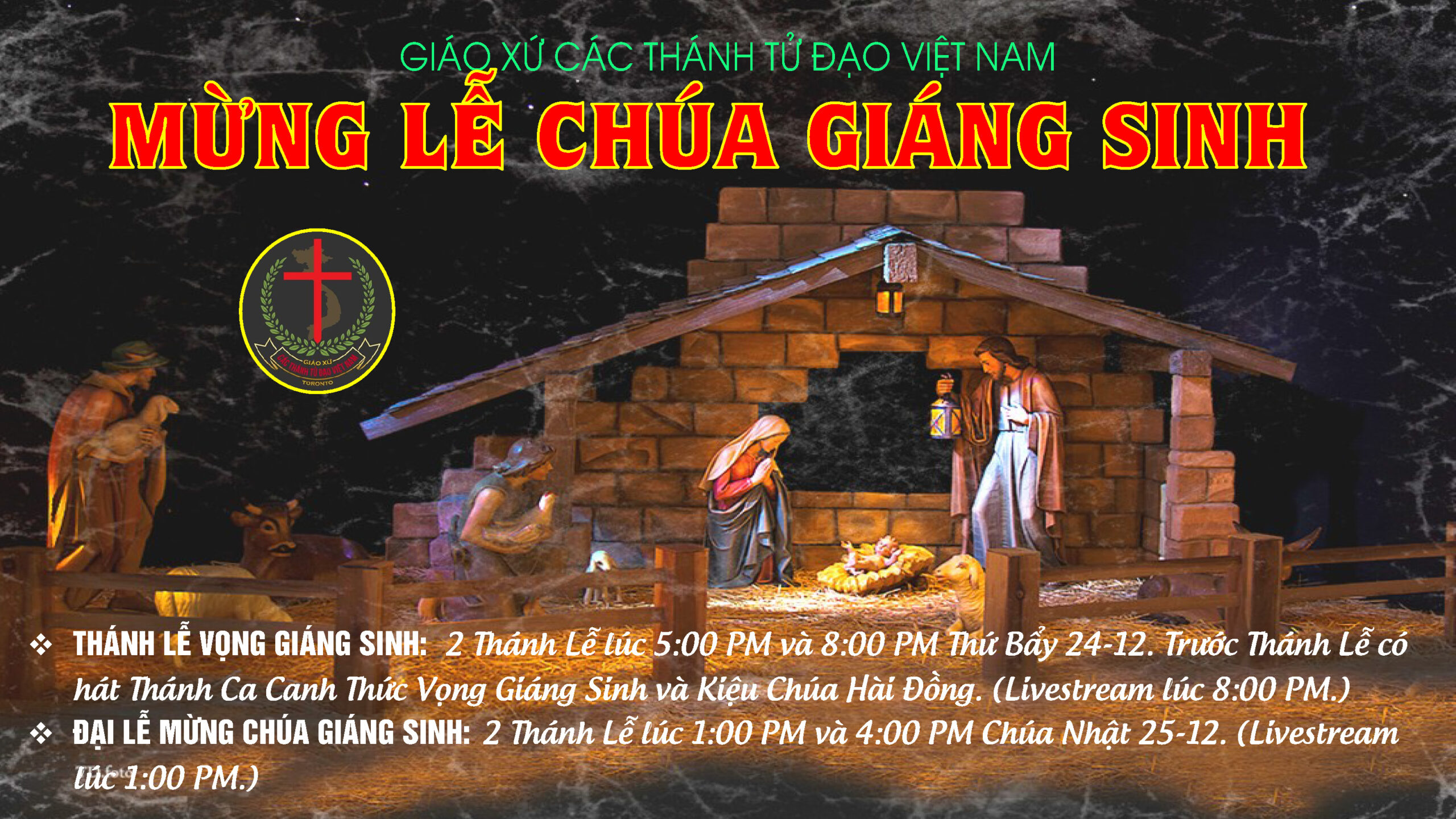 MỪNG LỄ CHÚA GIÁNG SINH 2022