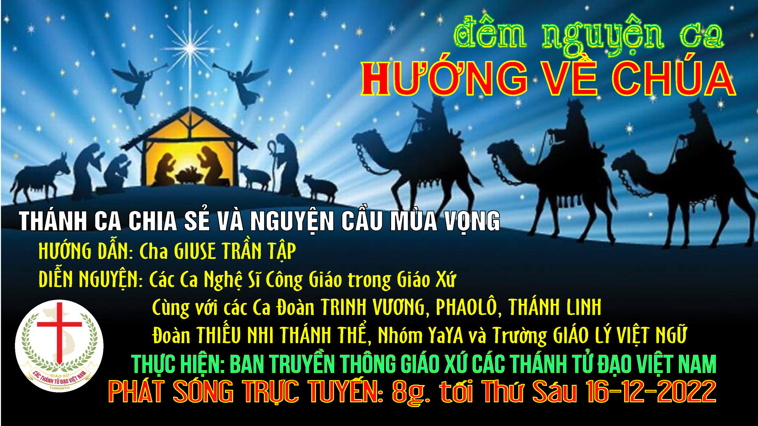 ĐÊM NGUYỆN CA HƯỚNG VỀ CHÚA