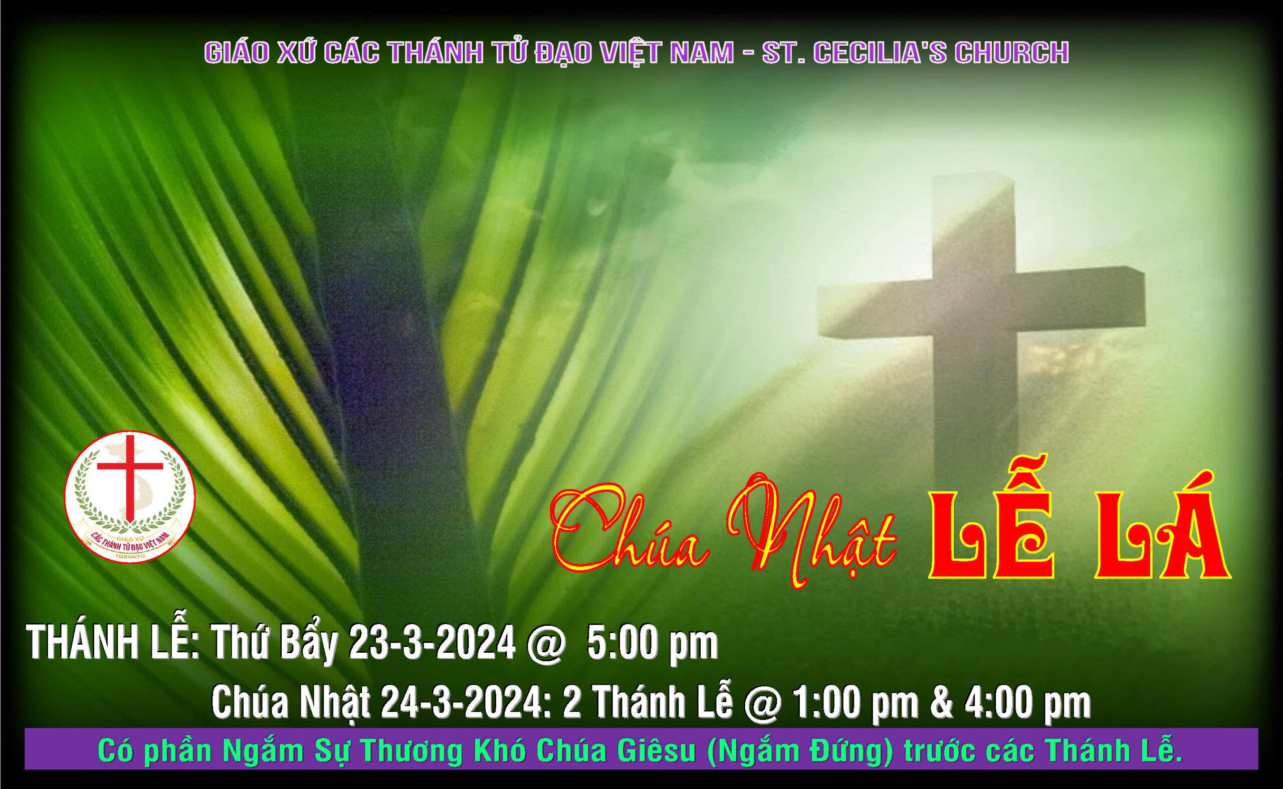 CHÚA NHẬT LỄ LÁ