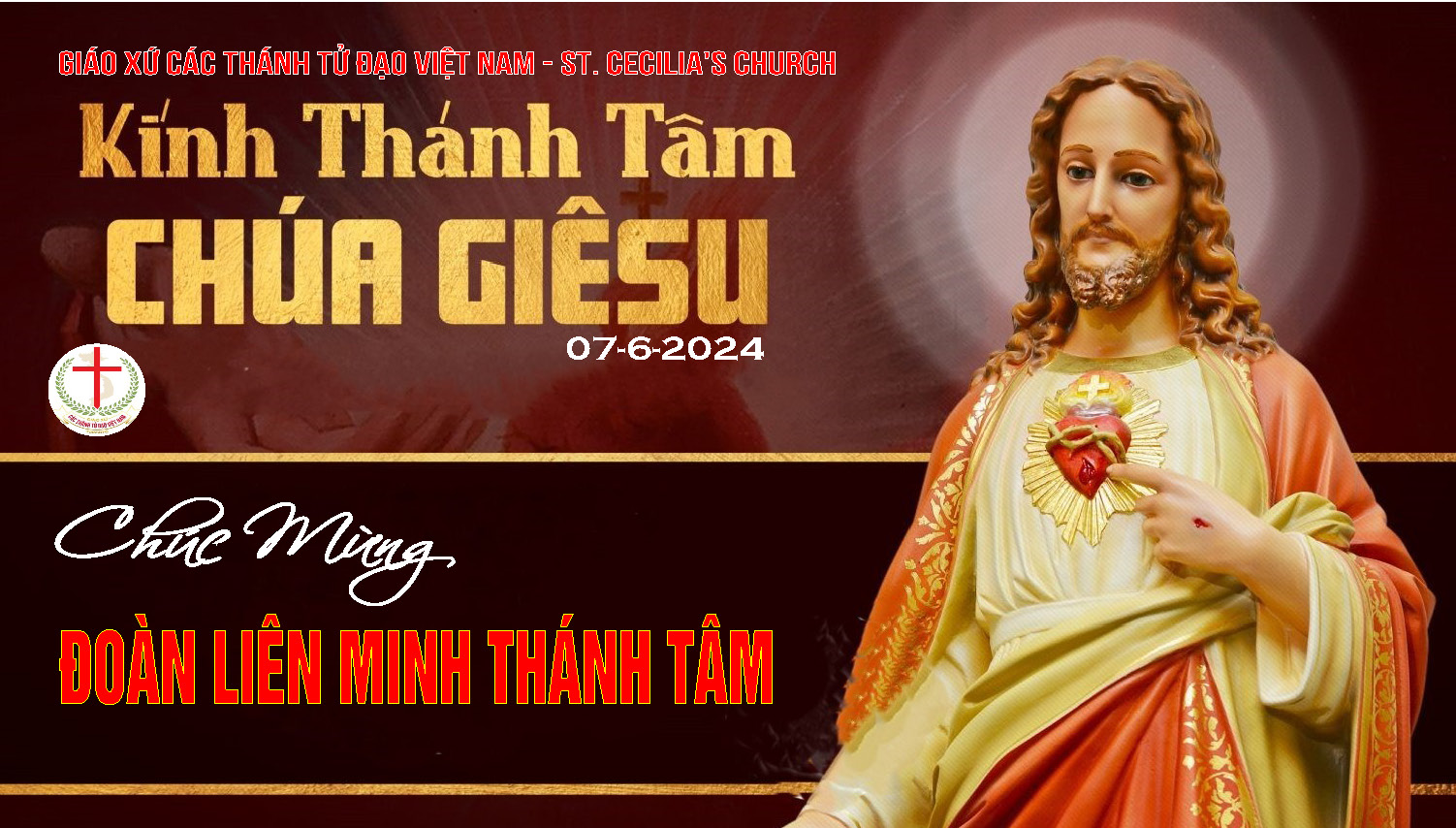 KÍNH THÁNH TÂM CHÚA GIÊSU
