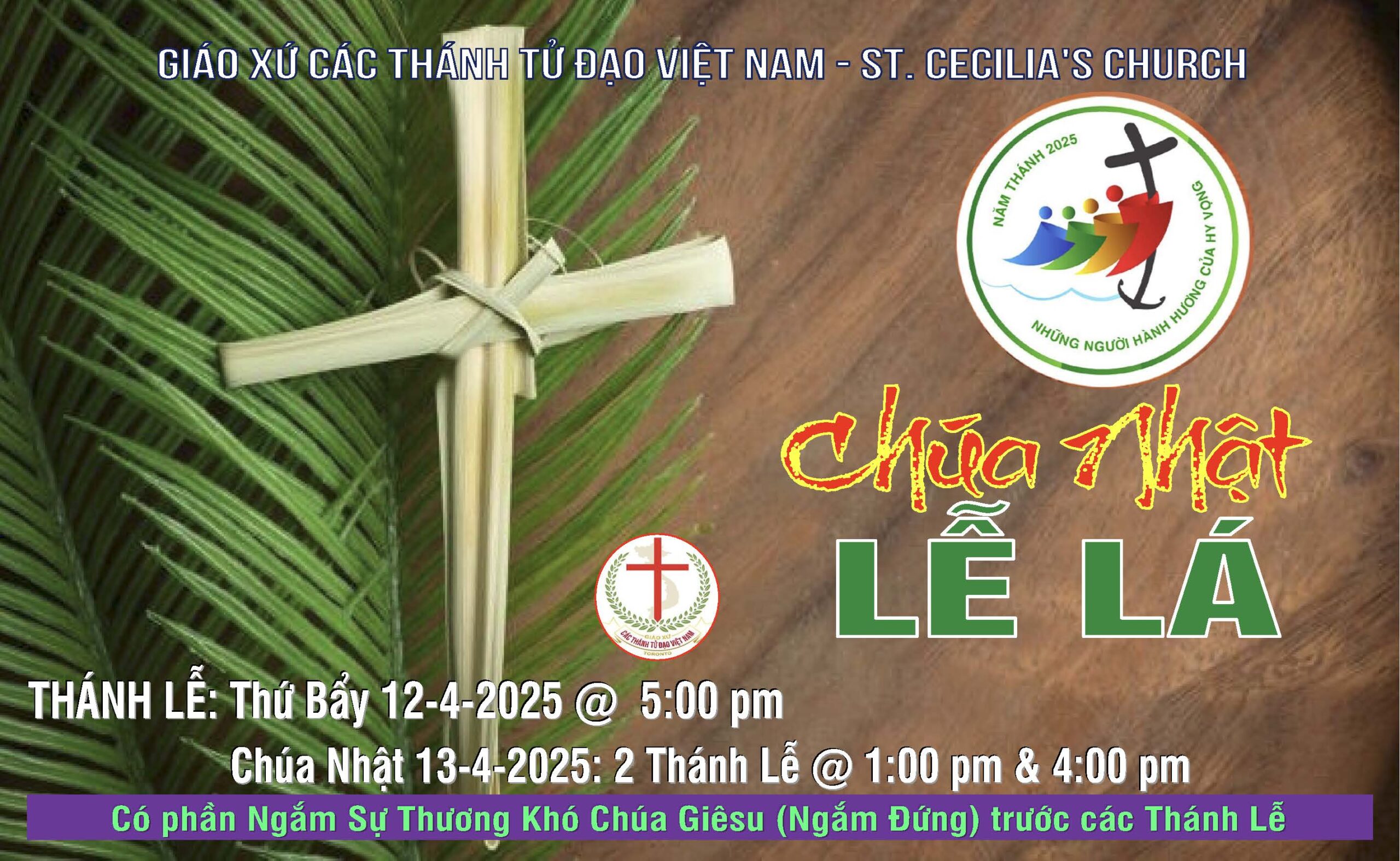 CHÚA NHẬT LỄ LÁ