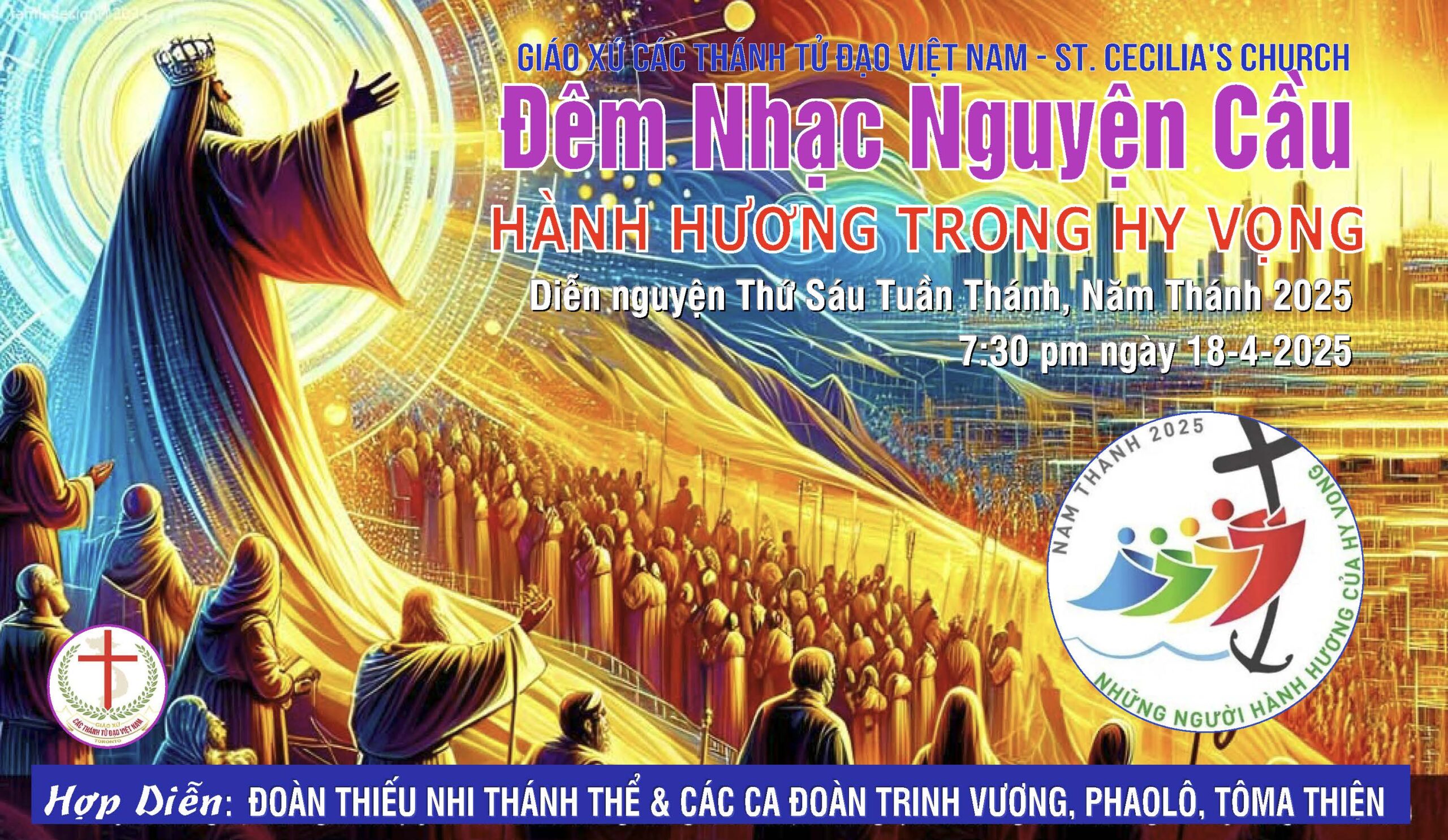 ĐÊM NHẠC NGUYỆN CẦU – HÀNH HƯƠNG TRONG HY VỌNG