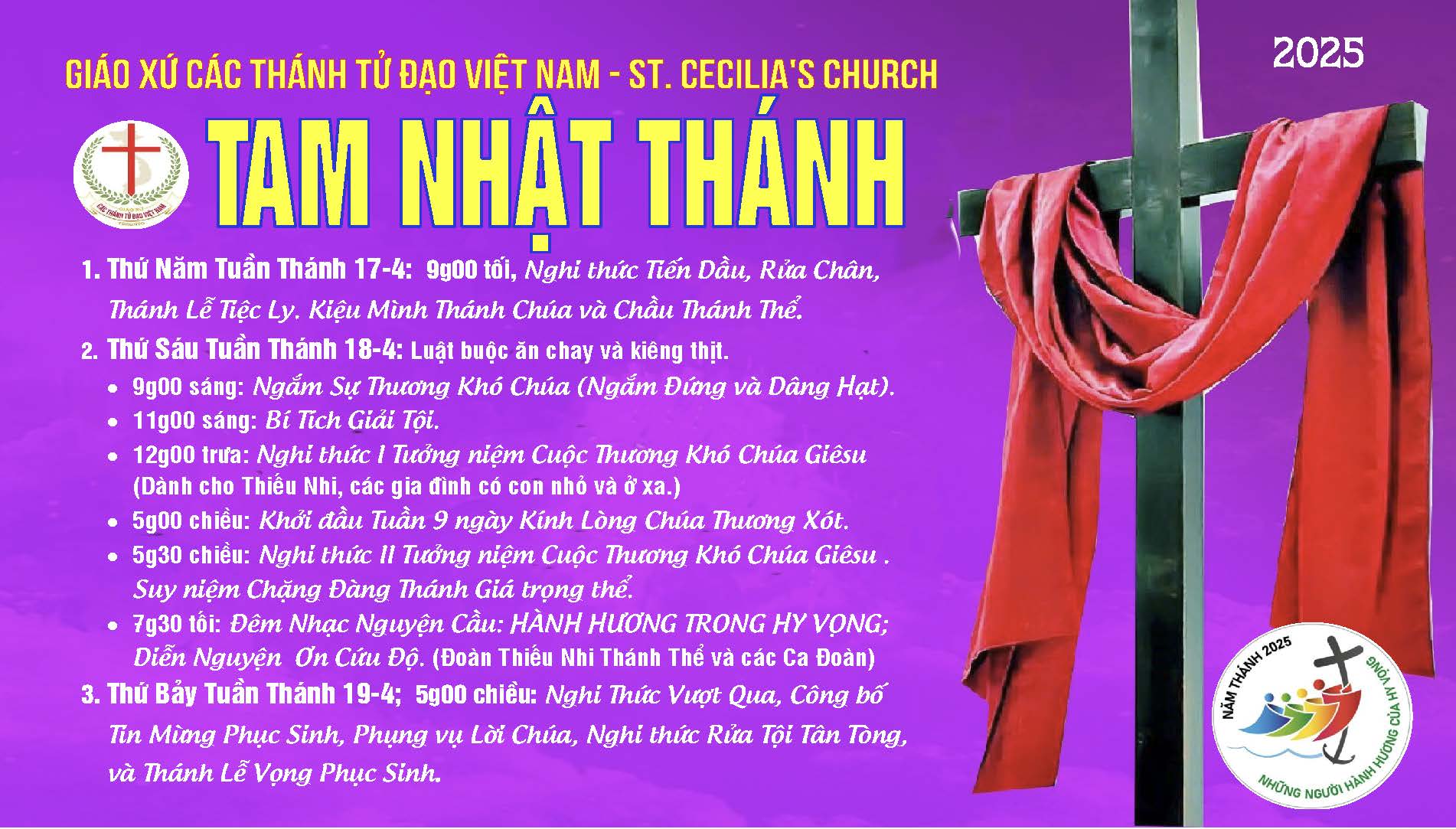 TAM NHẬT THÁNH