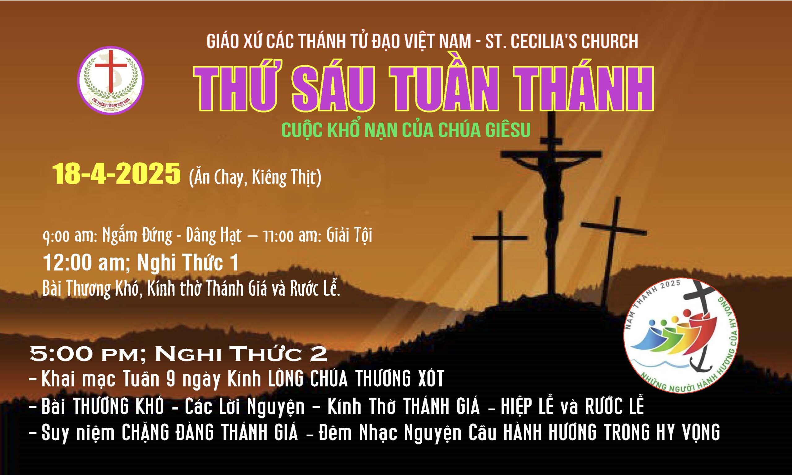 THỨ SÁU TUẦN THÁNH