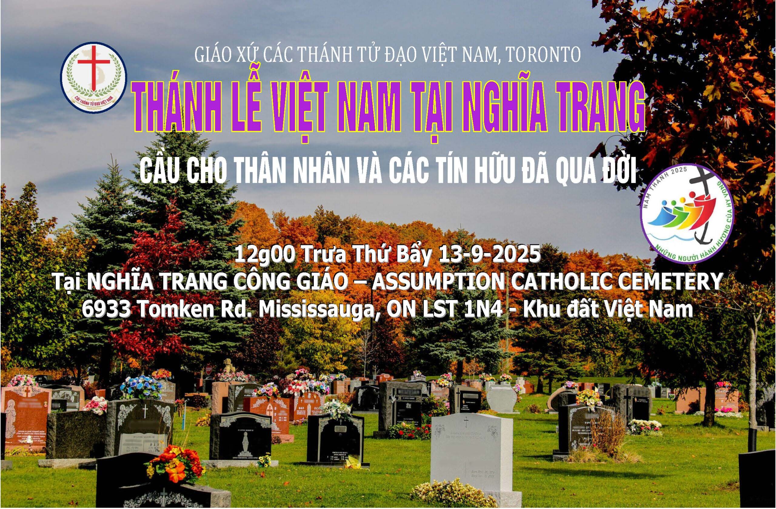 THÁNH LỄ VIỆT NAM TẠI NGHĨA TRANG