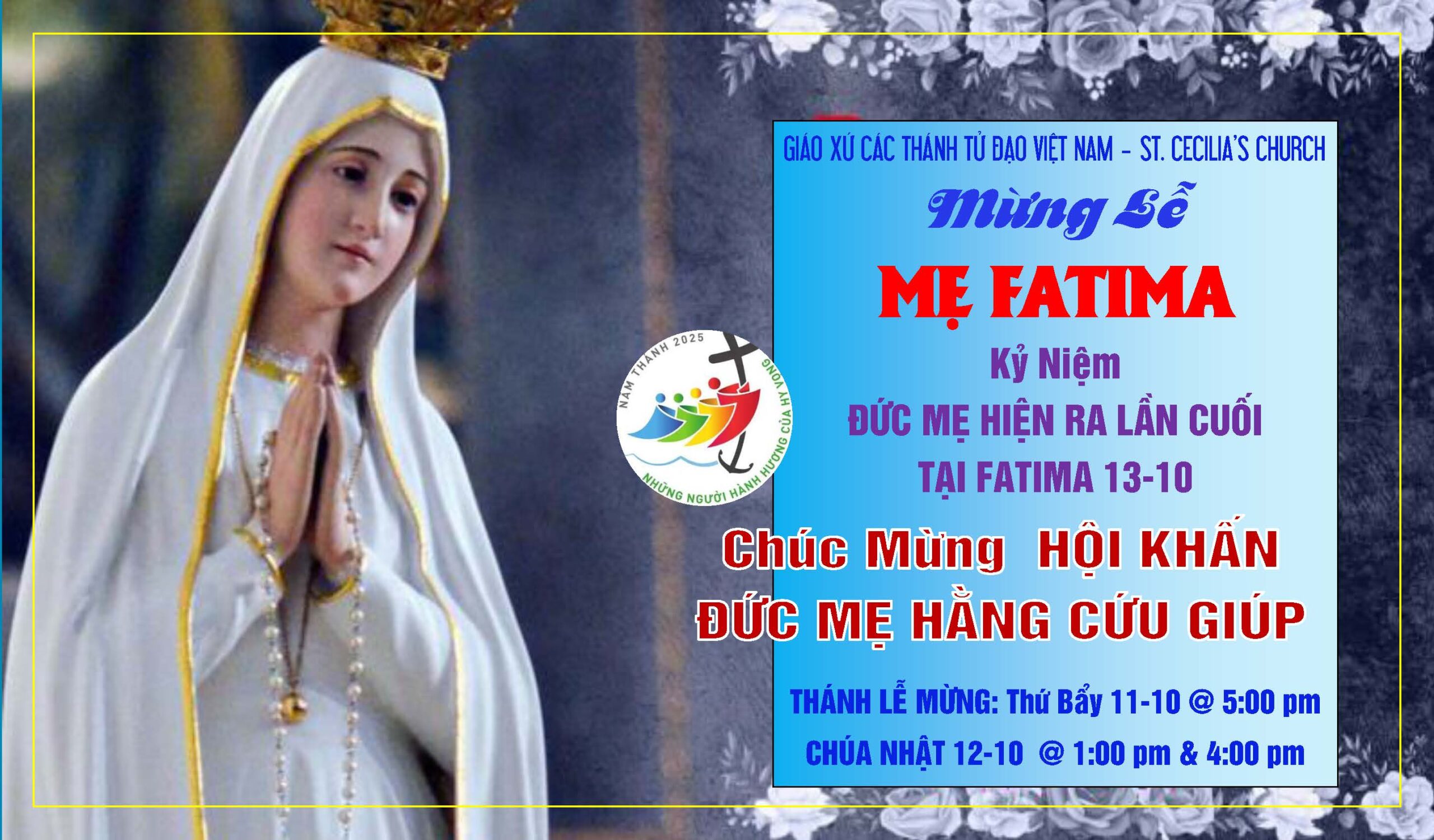 MỪNG LỄ MẸ FATIMA