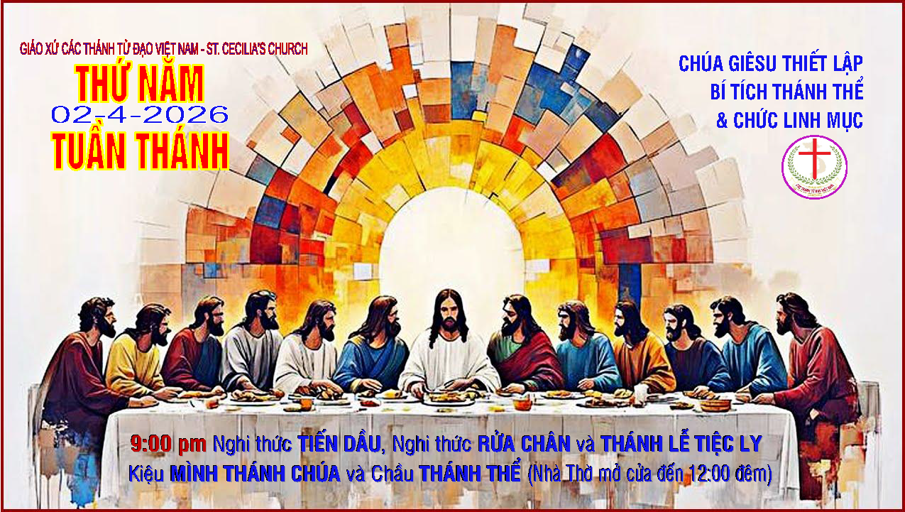 THỨ NĂM TUẦN THÁNH