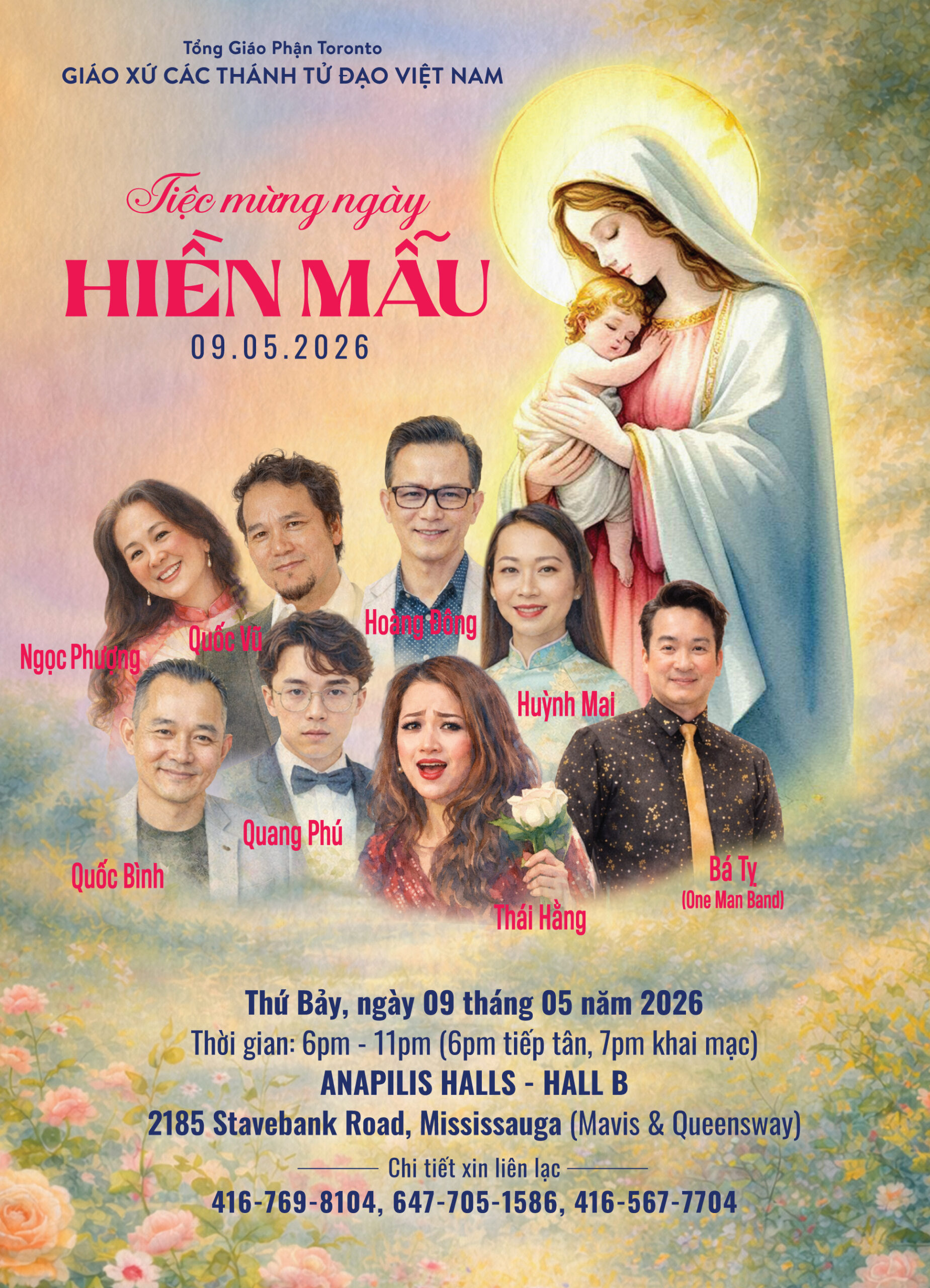 TIỆC MỪNG NGÀY HIỀN MẪU